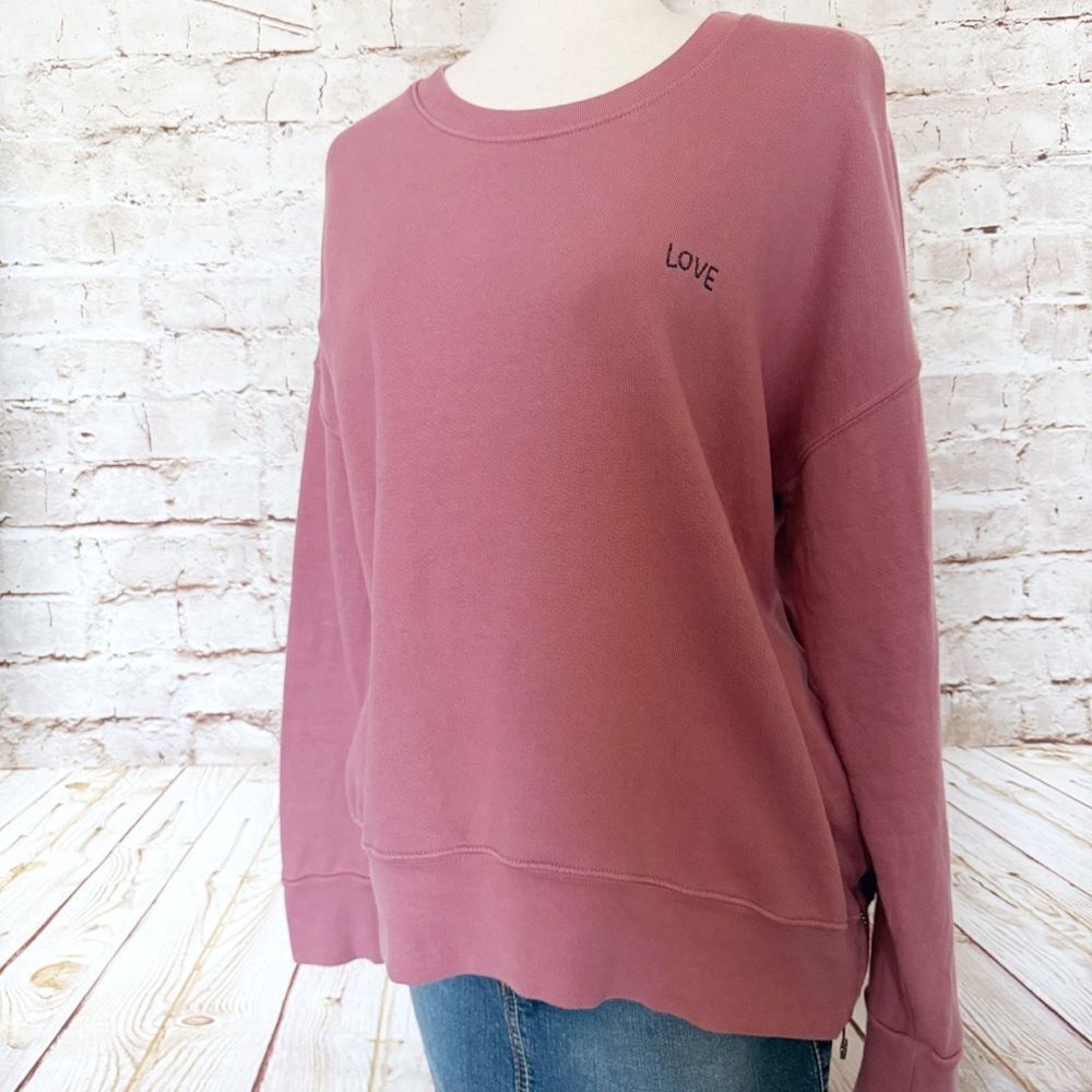 Sundry Evereve love sweatshirt